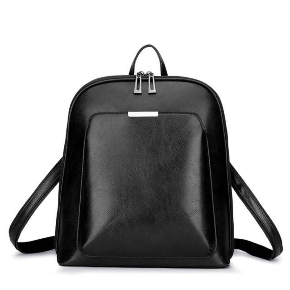 Klasyczny plecak z podwójnym zamkiem błyskawicznym - elegancki design