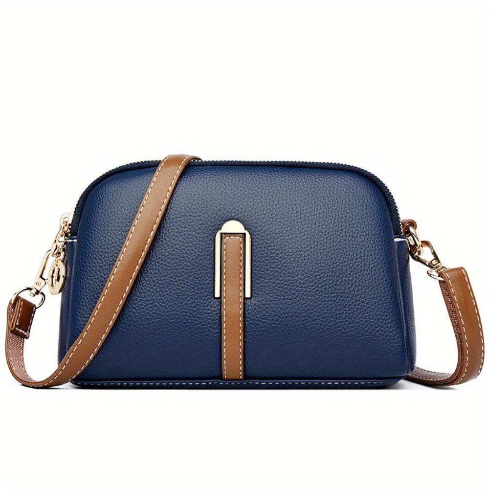 Torba Mila Litchi z wytłoczonym crossbody