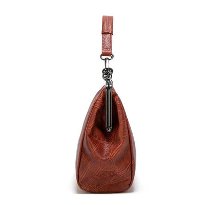 Torebka vintage z zapięciem typu kiss-lock