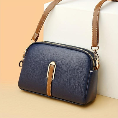 Torba Mila Litchi z wytłoczonym crossbody