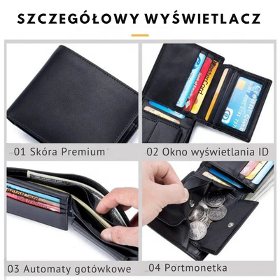 Atlas Slim RFID Portfel