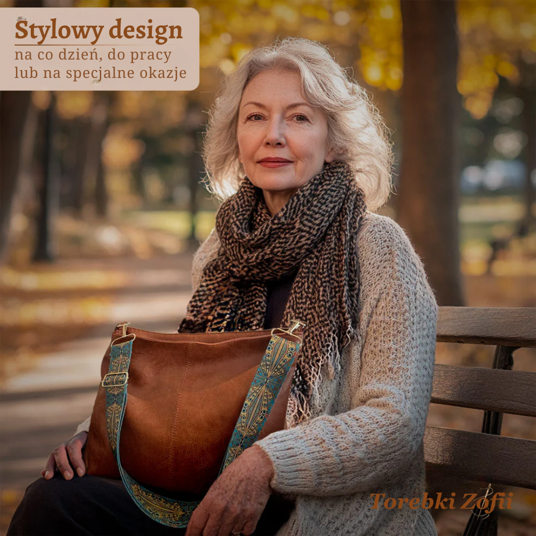Chelsey’s Vintage Charm |  Skórzana torba na ramię