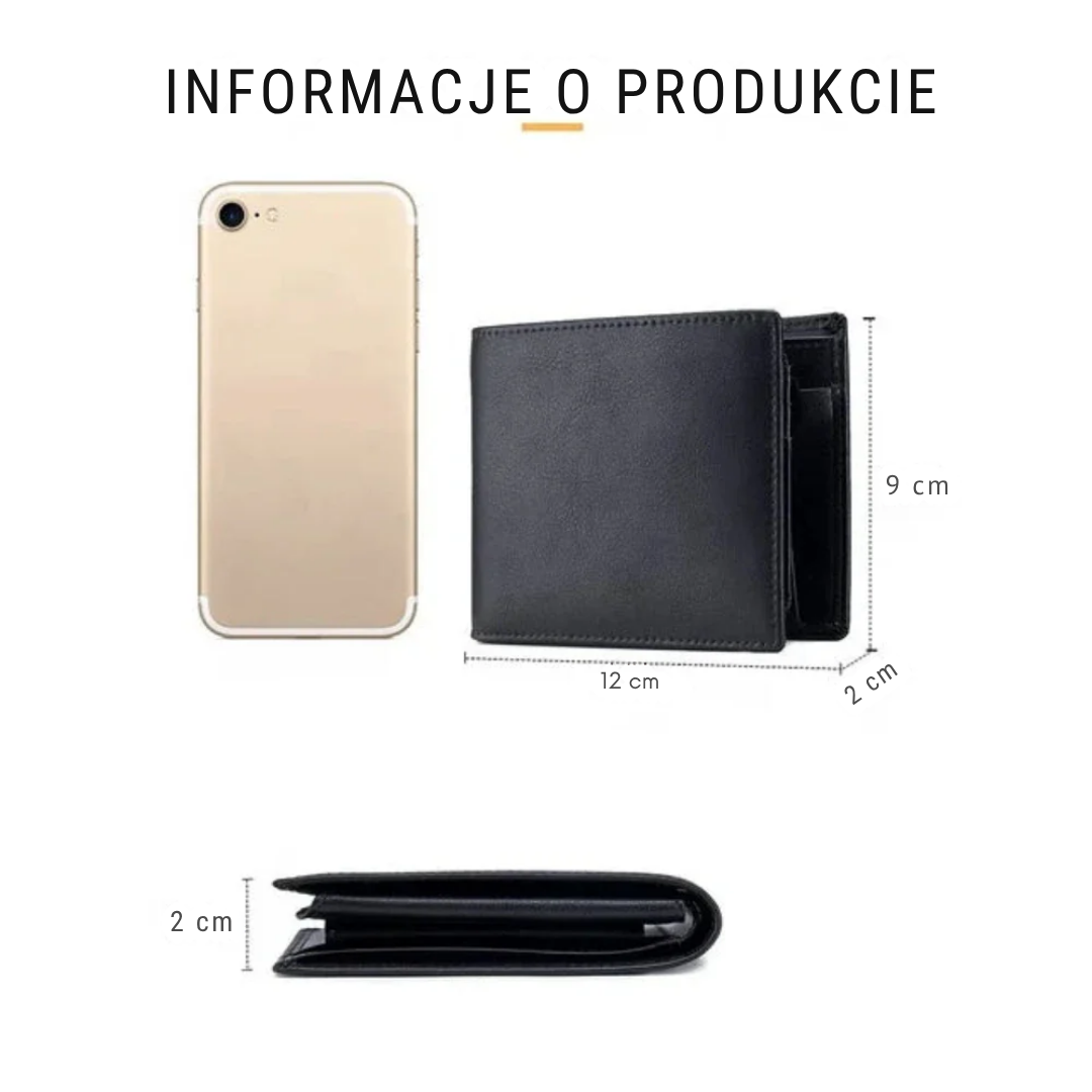 Atlas Slim RFID Portfel