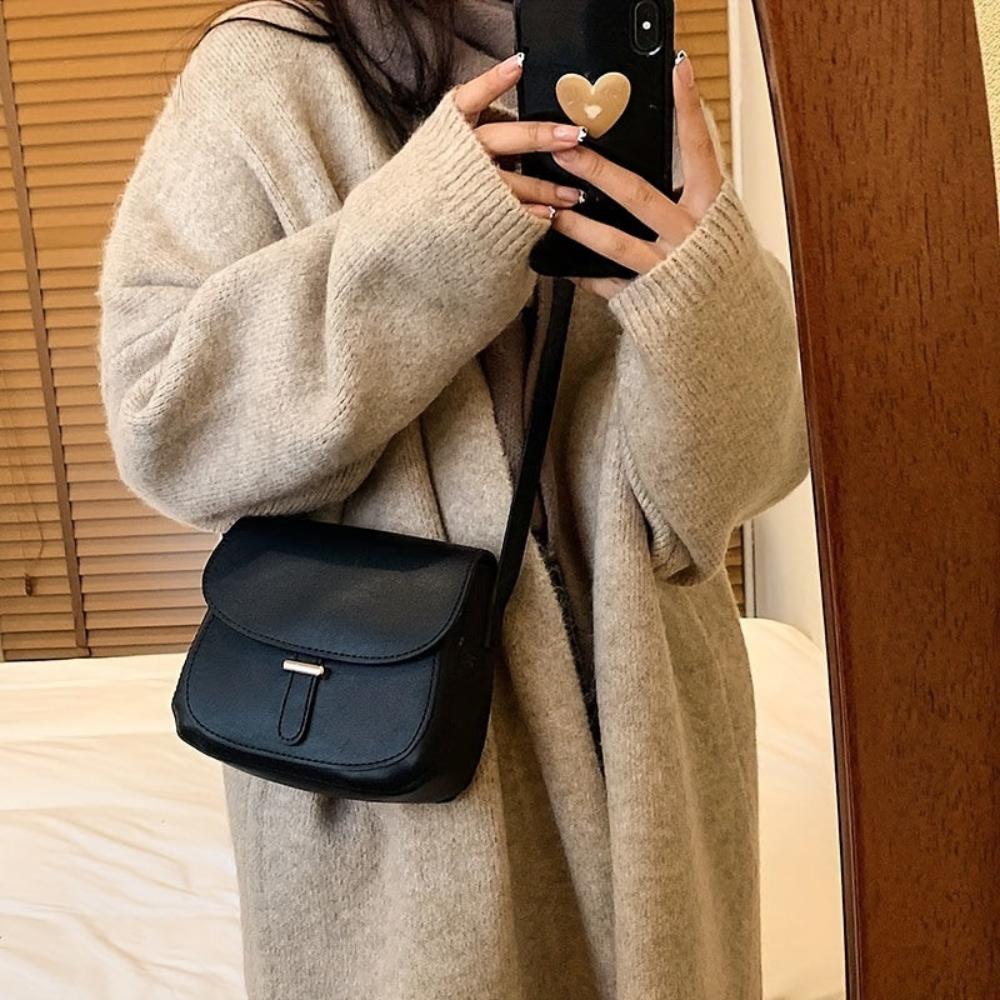 Amelia - Torba Crossbody w Stylu Retro Saddle