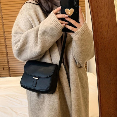 Amelia - Torba Crossbody w Stylu Retro Saddle