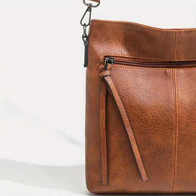 Kwadratowa torba crossbody Lena Retro