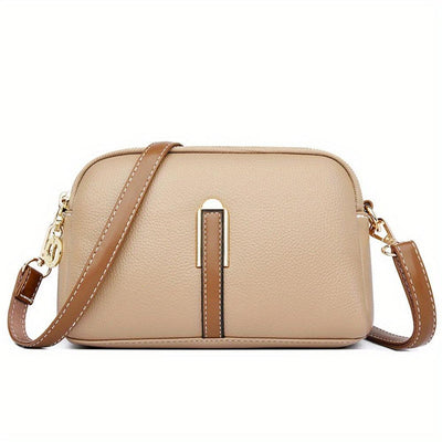 Torba Mila Litchi z wytłoczonym crossbody