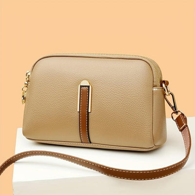 Torba Mila Litchi z wytłoczonym crossbody