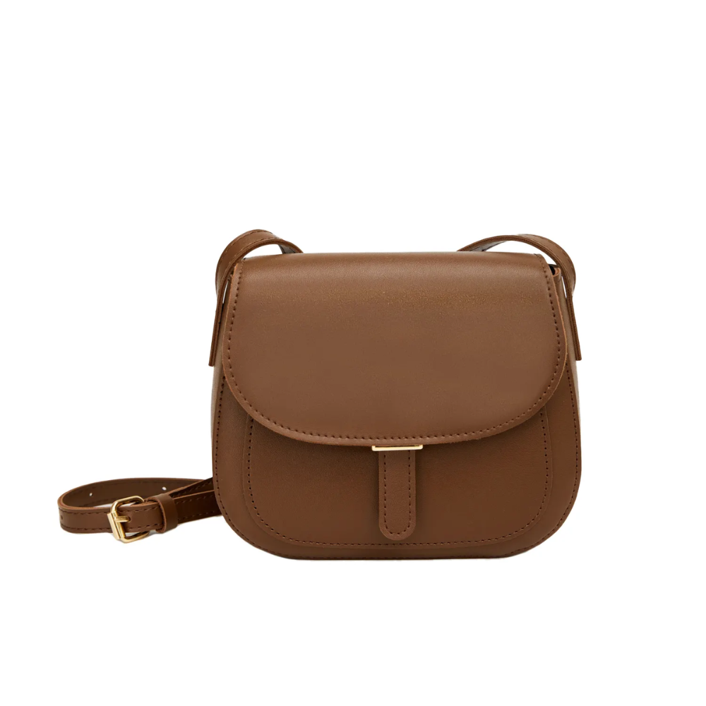Amelia - Torba Crossbody w Stylu Retro Saddle