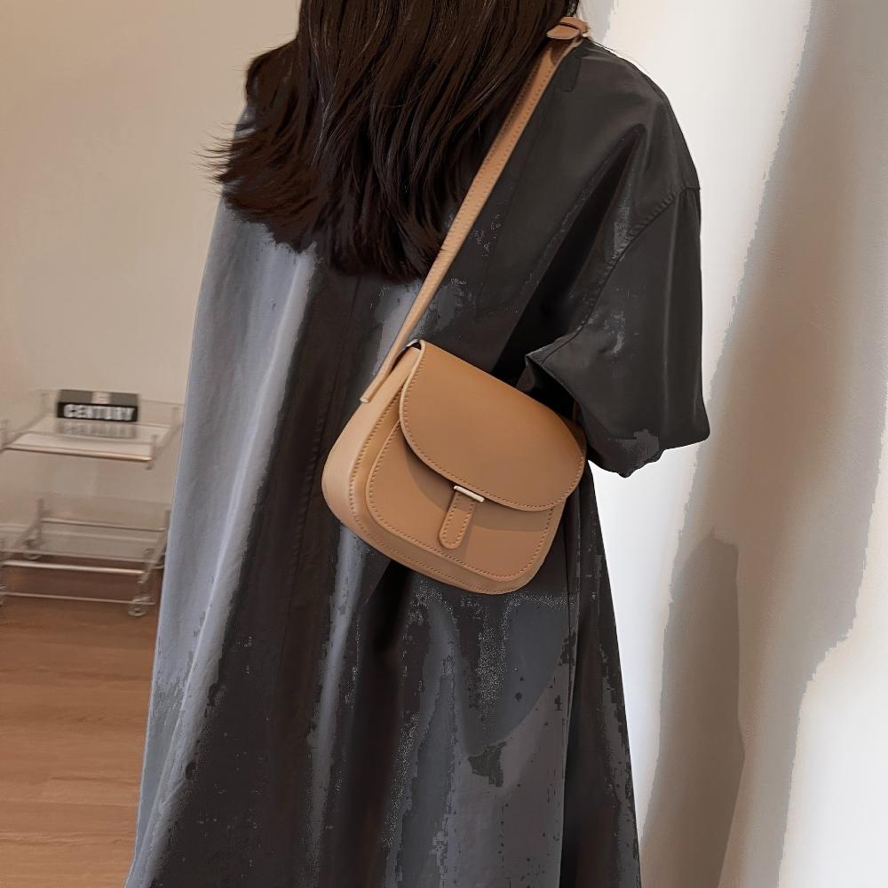 Amelia - Torba Crossbody w Stylu Retro Saddle