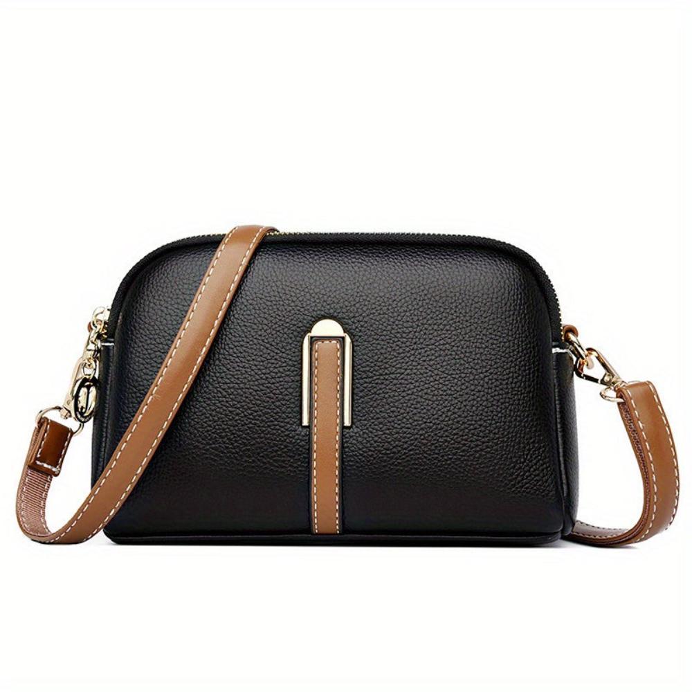 Torba Mila Litchi z wytłoczonym crossbody