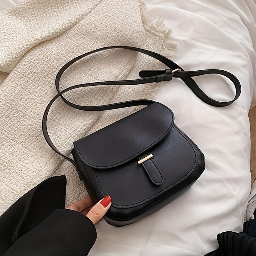 Amelia - Torba Crossbody w Stylu Retro Saddle