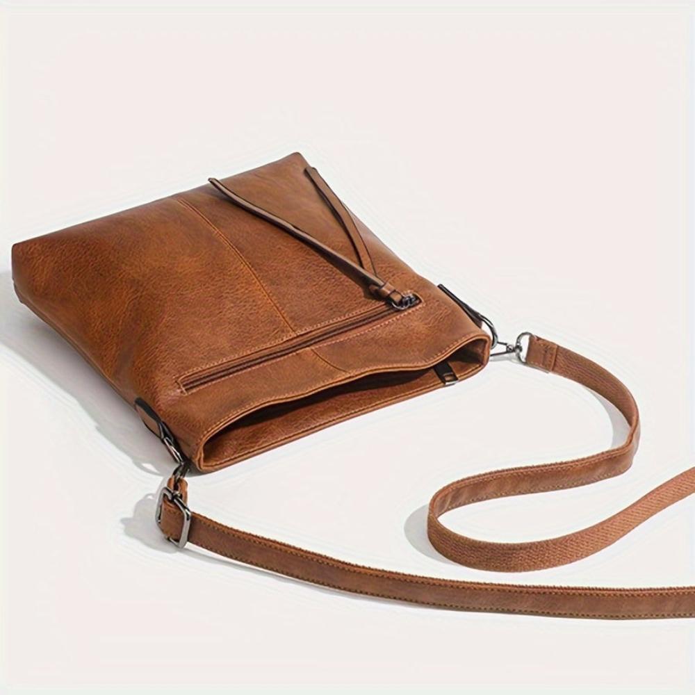 Kwadratowa torba crossbody Lena Retro