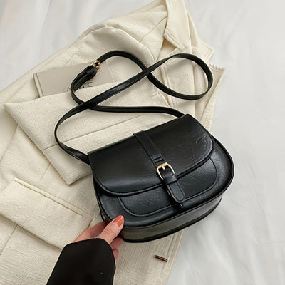 Klasyczna siodłowa torba crossbody Evelyn