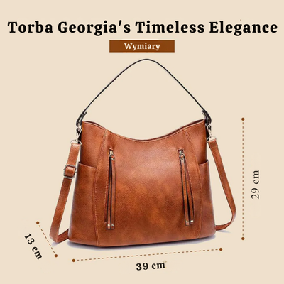Ponadczasowa elegancja Georgia | Vintage torba na ramię
